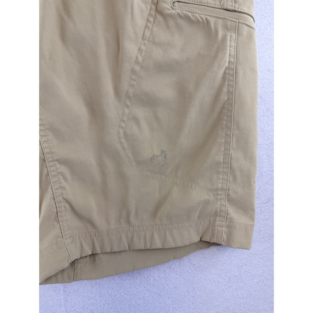 Eddie Bauer Men's First Ascent Cargo Shorts, Size 34, Khaki, 12" Inseam - Picture 3 of 9